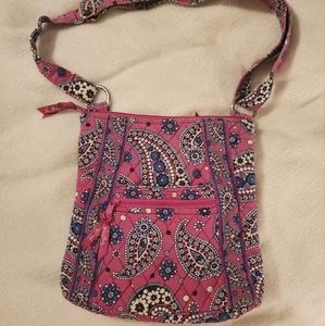 Vera Bradley purple design bag